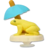 3D-bergochflod-groda Jibbitz™-berlocker