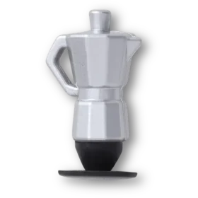 3D-kaffebryggare Jibbitz™-berlocker 3D-kaffebryggare Jibbitz™-berlocker