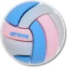 3D Pastel Volleyball Jibbitz™-berlocker