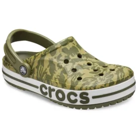 4-tryckta unisex-sandaler i kamouflage-grönt