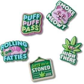 420 Hemp Cuties 5-pack Jibbitz-berlocker