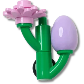 4Lw Lila blomknopp Jibbitz™-berlocker