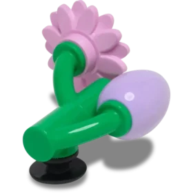 4Lw Lila blomknopp Jibbitz™-berlocker