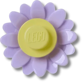 4Lw Lila blomma Jibbitz™-berlocker