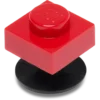 4Lw Röd 1×1-platta Jibbitz™-berlocker 4Lw Röd 1×1-platta Jibbitz™-berlocker