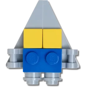 4Lw rymdskepp Jibbitz™-berlocker
