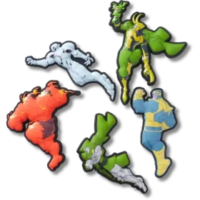 Avengers-skurkar, 5-pack Jibbitz™-berlocker