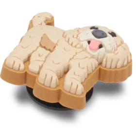 ”B’golden Doodle Puppy Jibbitz”-skoberlocker ”B’golden Doodle Puppy Jibbitz”-skoberlocker