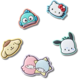 B’hello KittyXc2Xae och vänner 5-pack Jibbitz-skoberlocker’