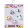 B’hello KittyXc2Xae och vänner 5-pack Jibbitz-skoberlocker’
