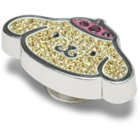 B’pompompurinXe2X84Xa2 med SwarovskiXc2Xae-kristaller – Jibbitz-skoberlocker’