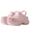 Bae Glitter Clog ”Pink Milk”