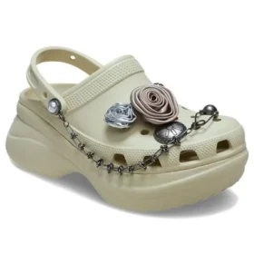Bae Rebel Rose-Clog ”Bone”