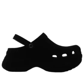 Bae Velvet Clog ”Black”