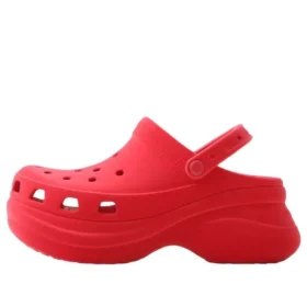 Bae Velvet Clogs ”Digital Raspberry”