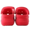 Bae Velvet Clogs ”Digital Raspberry”