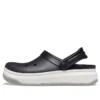 band Full Force sandaler med tjock sula, svart/vit, unisex