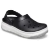 band Full Force sandaler med tjock sula, svart/vit, unisex
