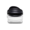 band Full Force sandaler med tjock sula, svart/vit, unisex