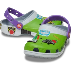 Barnmodell av Disney Pixars Toy Story Buzz Classic Clog