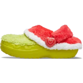 Barnmodell The Grinch Classic Lined Clog – Crocs