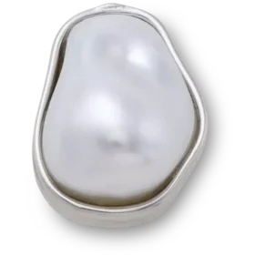 Baroque Drop Pearlsandalccharm Jibbitz™-berlocker