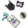 Batman 5-pack Jibbitz-skoberlocker