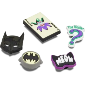 Batman 5-pack Jibbitz-skoberlocker