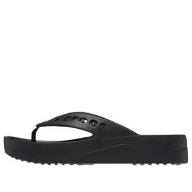 Baya-flip-flops med plattform och utskurna detaljer ”Svart”