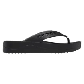 Baya-flip-flops med plattform och utskurna detaljer ”Svart”