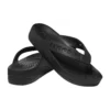 Baya-flip-flops med plattform och utskurna detaljer ”Svart”
