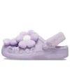 Baya Fuzz-Lined Strap Singles Day ”Purple White”