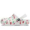 Baya Graphic Clogs ”White Cherry”