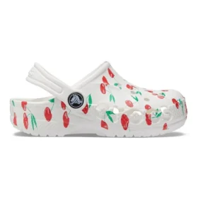 Baya Graphic Clogs ”White Cherry”