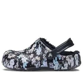 Baya Lined Clog ”Black White”