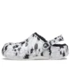 Baya Lined Clog, fleecefoder, unisex, vita och grå tofflor ”White Grey”