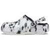 Baya Lined Clog, fleecefoder, unisex, vita och grå tofflor ”White Grey”