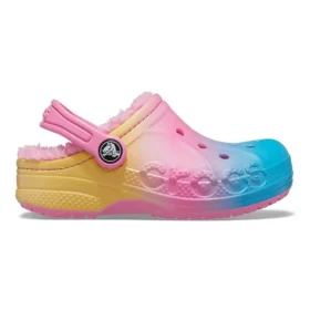 Baya Lined Clog med tryck och foder ”Pink Lemonade Multi”