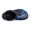 Baya Lined Fuzzy-Strap Galaxy Clogs ”Black Multi”