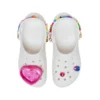 Baya Midsummer Platform Clogs ”White Pink”