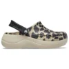 Baya Platform Animal Print Clogs ”Leopard”