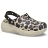 Baya Platform Animal Print Clogs ”Leopard”