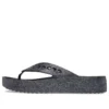 Baya Platform Glitter Flip Sandaler ”Black”