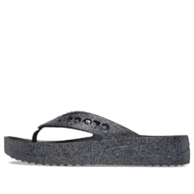 Baya Platform Glitter Flip Sandaler ”Black”