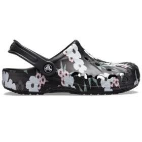 Baya Printed Clogs ”Tropical Floral Black”