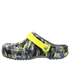 Baya Seasonal Graphic Clogs ”Grå Svart Gul”