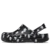 Baya Seasonal Printed Clogs ”Black Daisy”