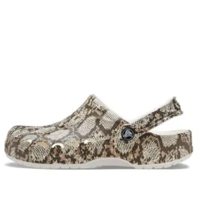 Baya Seasonal Printed Clogs ”Oyster Mushroom”