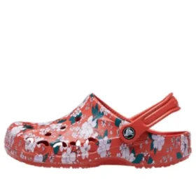 Baya Seasonal Printed Clogs ”Spicy Orange White”