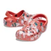 Baya Seasonal Printed Clogs ”Spicy Orange White”